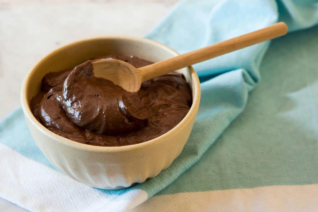 Mousse au chocolat vegetale