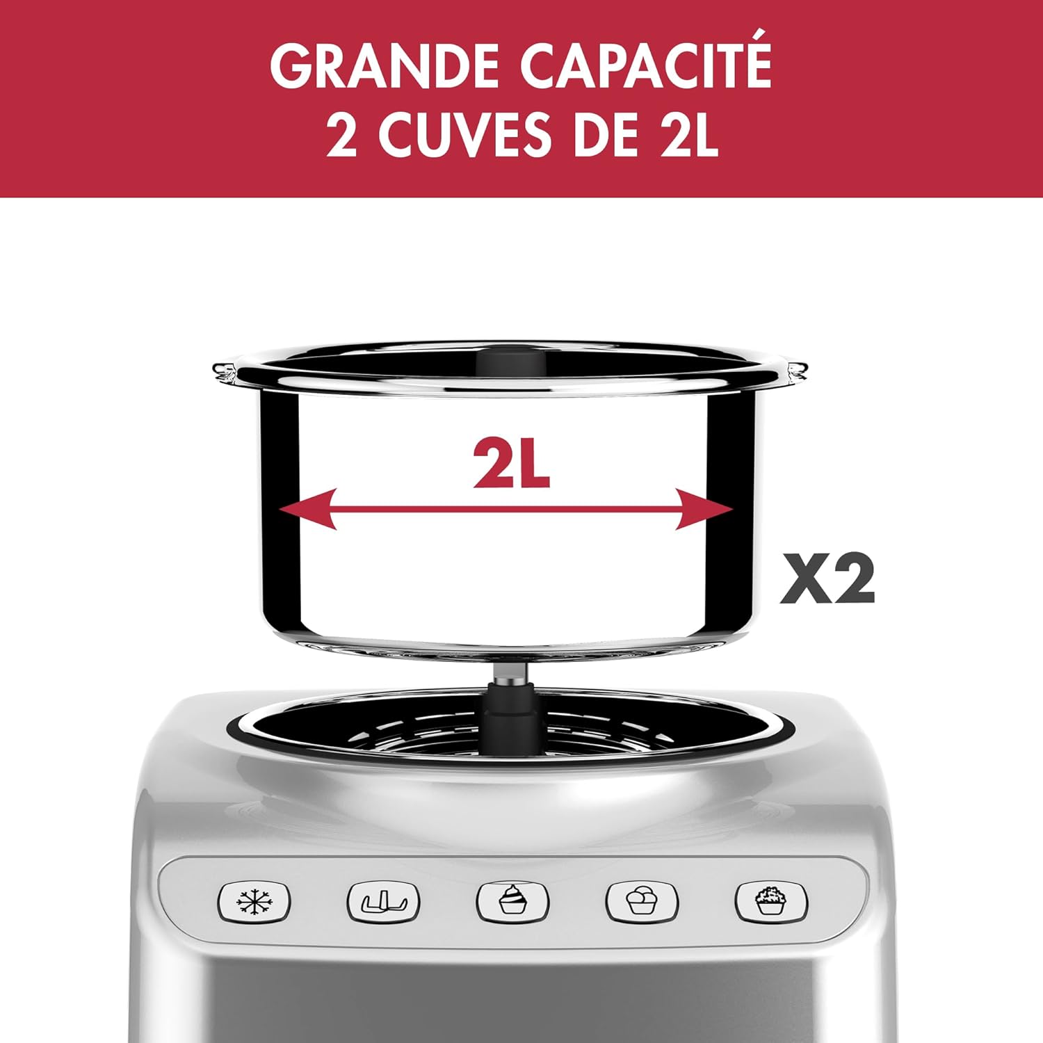 Magimix Gelato Expert (11680) - Vue 2