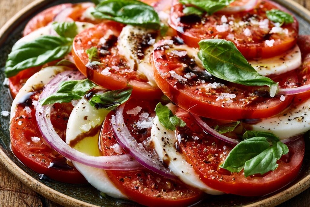 salade tomate mozzarella