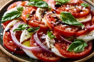 salade tomate mozzarella
