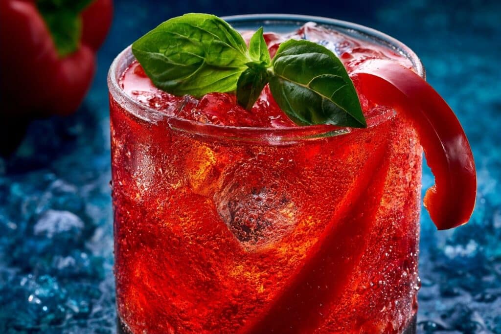 L'étonnant cocktail sans alcool avec spritzer aux poivrons doux : ma recette fraîcheur !