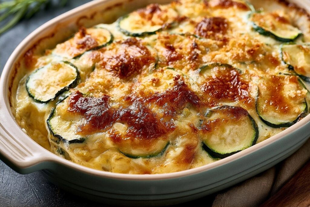 gratin de courgettes
