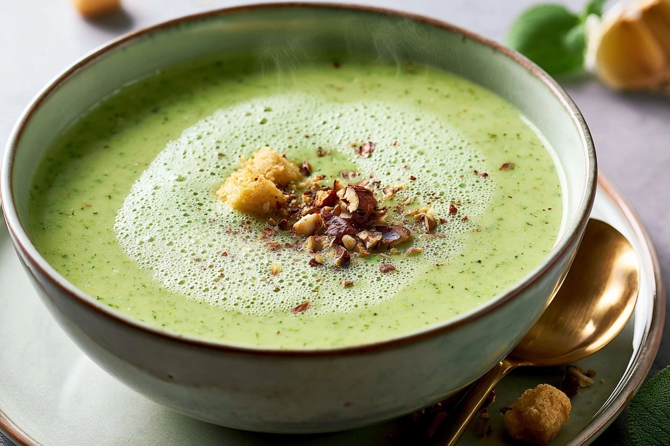 Le velouté de courgettes ultra-crémeux (et l'astuce magique pour le réussir)