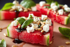tarte pastèque feta