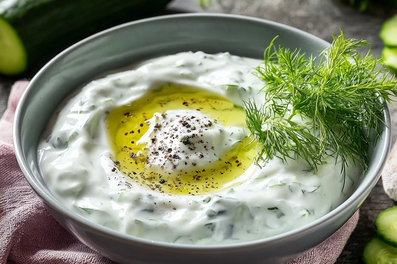 Le vrai tzatziki maison : mon secret anti-soupe pour bluffer à l'apéro