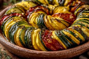Le vrai tian de courgettes (qui ne rend pas d'eau et fond en bouche !)