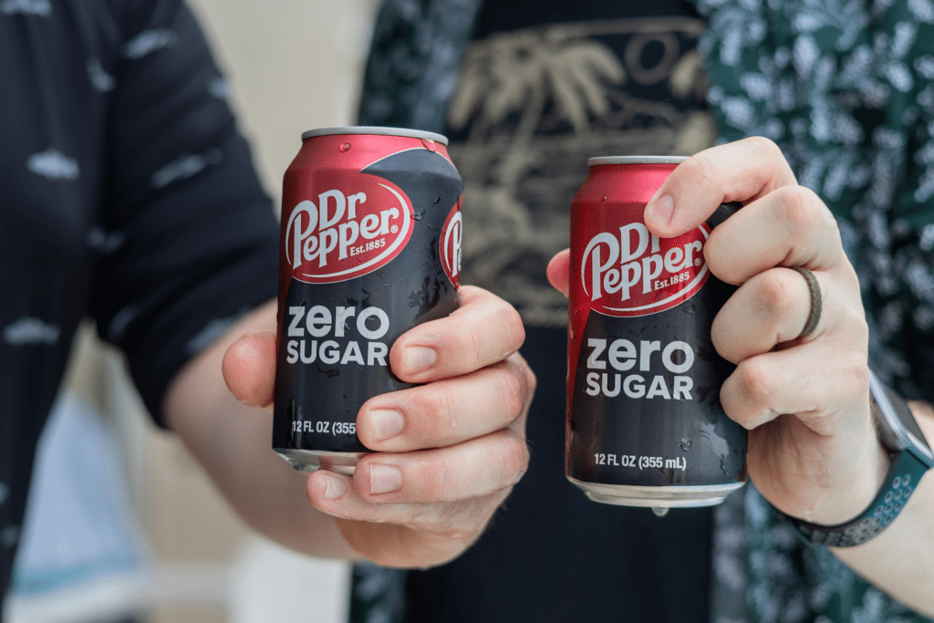 Canette de Dr Pepper, soda americain incontournable