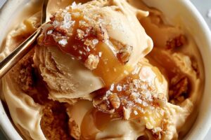 Glace caramel beurre salé Ninja Creami : la recette ultra-crémeuse