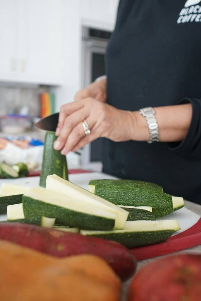 faut-il éplucher les courgettes