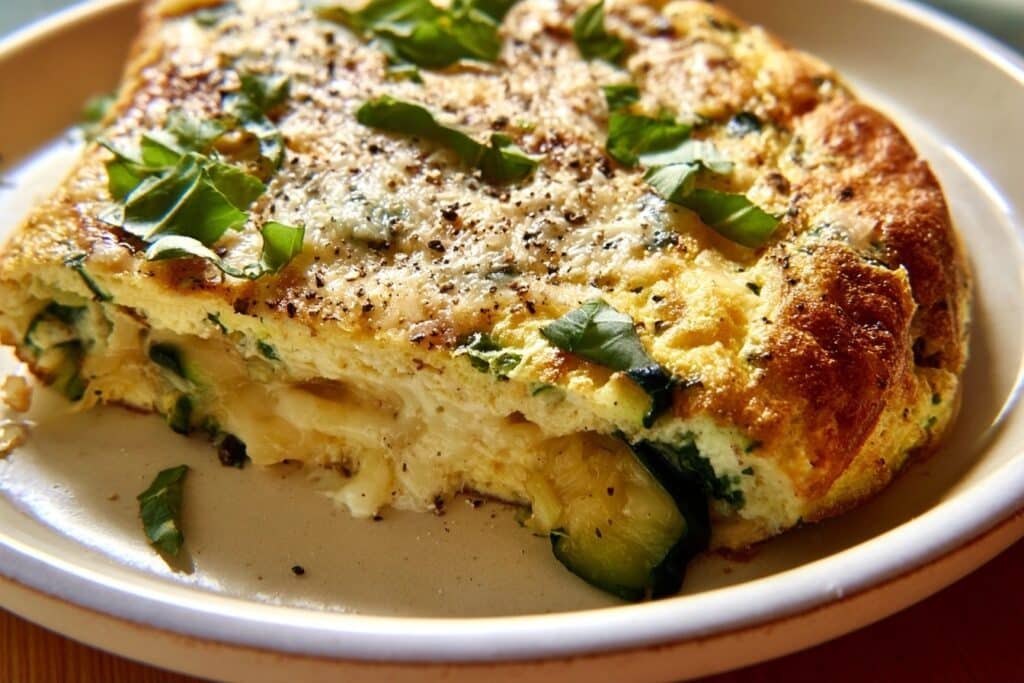 Omelette aux courgettes : mon astuce secrète pour la rendre ultra moelleuse !