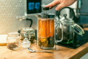 thé vert ou café