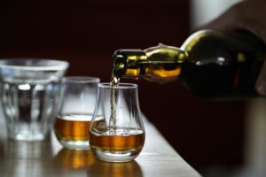 verre à whisky de qualité