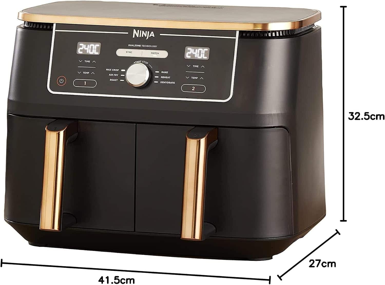 Ninja Foodi MAX Dual Zone (AF400EU) - Vue 2